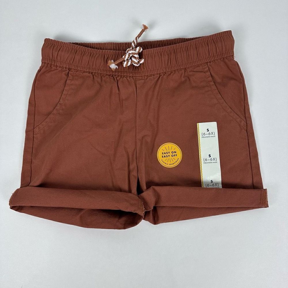 Cat & Jack Roll Cuff Easy On Off Shorts size Small